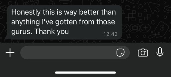 Nigerian realtor testimonial 1