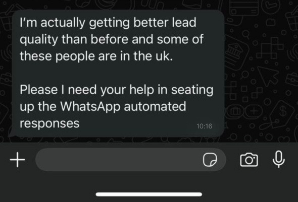 Nigerian realtor testimonial 2